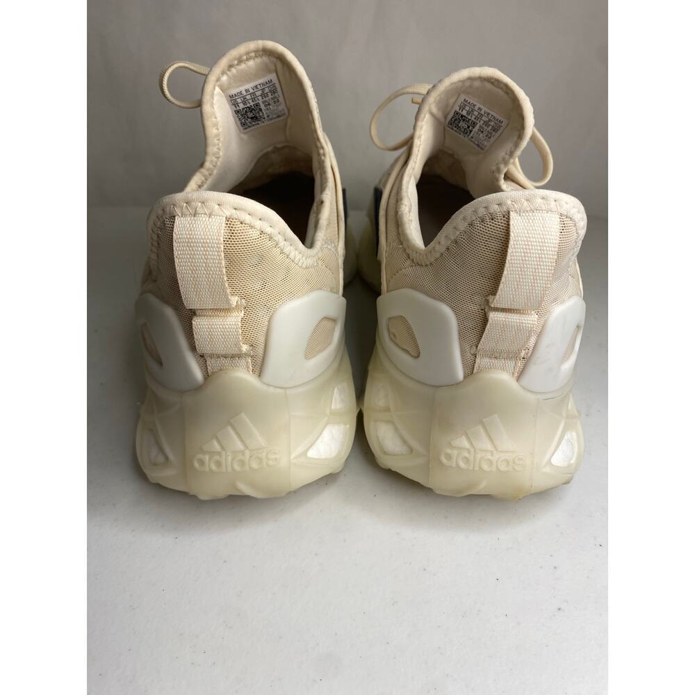Mens Adidas Web Boost Running Shoes Sneakers Off White Blue Athletic Size 11 - Picture 7 of 16
